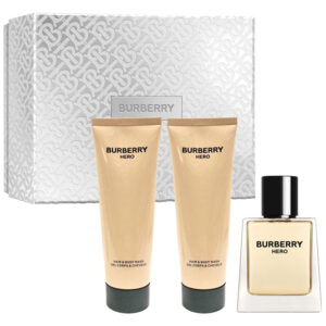 Cofanetto uomo BURBERRY HERO edt 50ml + 2 hair & body wash 75ml