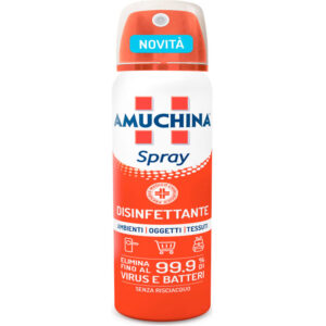 AMUCHINA spray disinfettante per ambienti, oggetti e tessuti 400ml – 3 pezzi