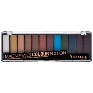 RIMMEL MAGNIF'EYES colour edition PALETTE OMBRETTI colore e ombreggiature 004