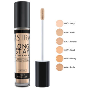 ASTRA LONG STAY CONCELEAR correttore liquido lunga tenuta 4,5ml