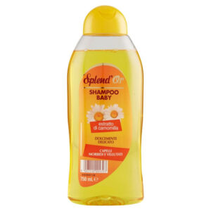 SPLEND'OR SHAMPOO BABY delicato con estratto di camomilla 750ml - 3 pezzi
