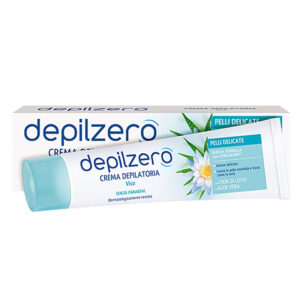 DEPILZERO CREMA DEPILATORIA VISO fior di loto & aloe vera 50ml