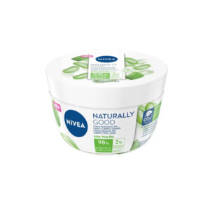 NIVEA NATURALLY GOOD crema idrante corpo 24h con aloe vera bio 200ml