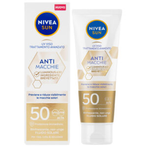 NIVEA SUN trattamento avanzato CREMA VISO ANTI MACCHIE 50 protezione alta 40ml
