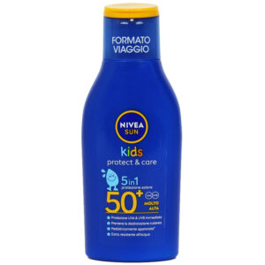 NIVEA SUN KIDS latte protezione solare 50+ molto alta formato travel 100ml