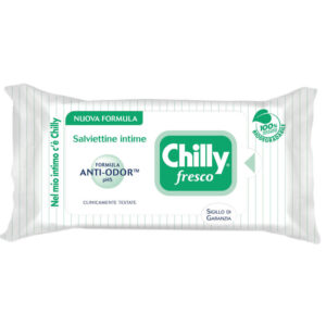 CHILLY FRESCO salviettine intime pH5 formula anti-odore - 12 pezzi