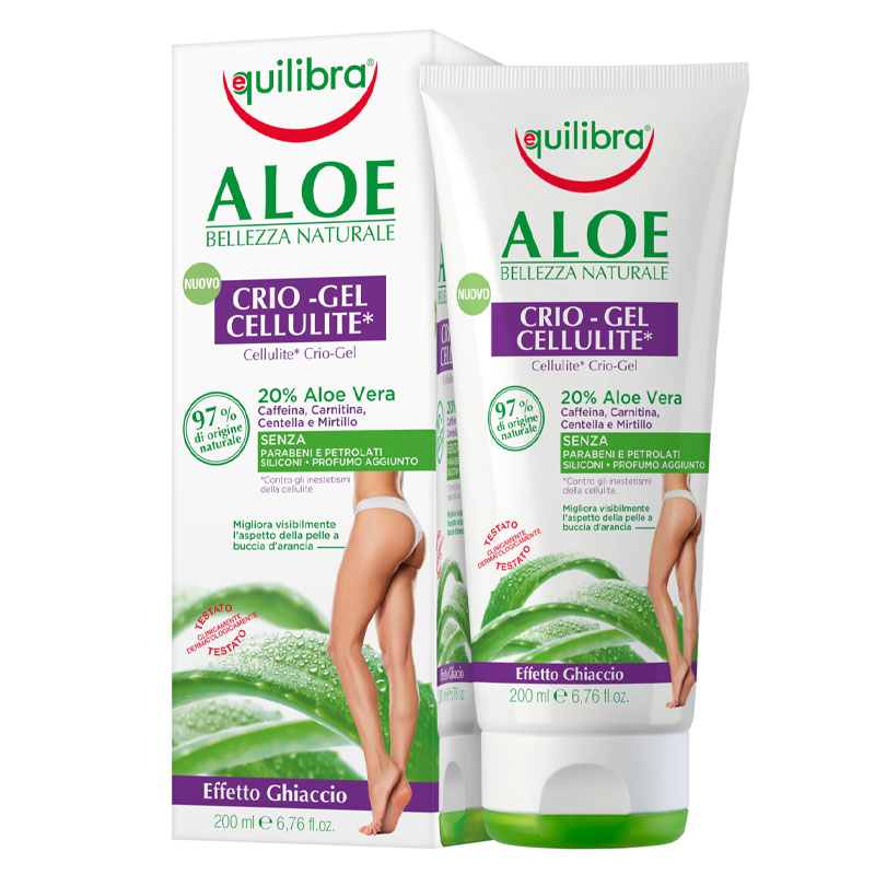 EQUILIBRA CRIO-GEL CELLULITE effetto ghiaccio 200ml