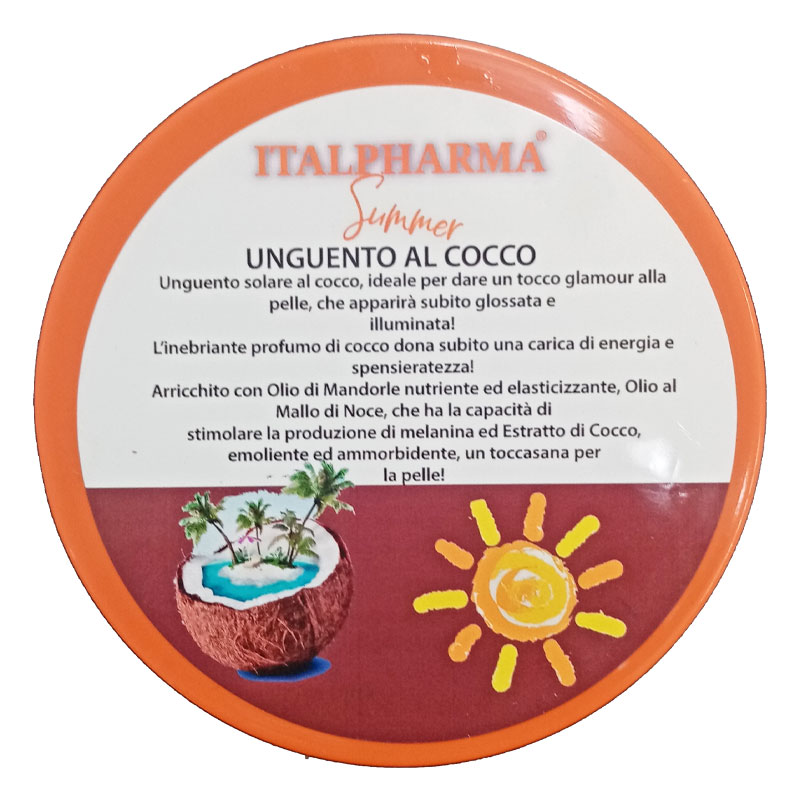ITALPHARMA summer UNGUENTO SOLARE AL COCCO 150ml