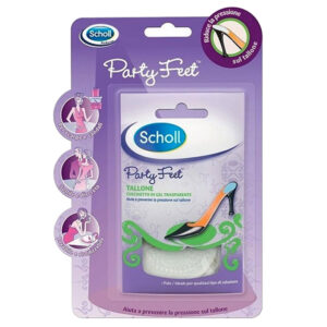 DR. SCHOLL Pedo-Rex Party Feet CUSCINETTO TALLONE in gel trasparente - 1 paio