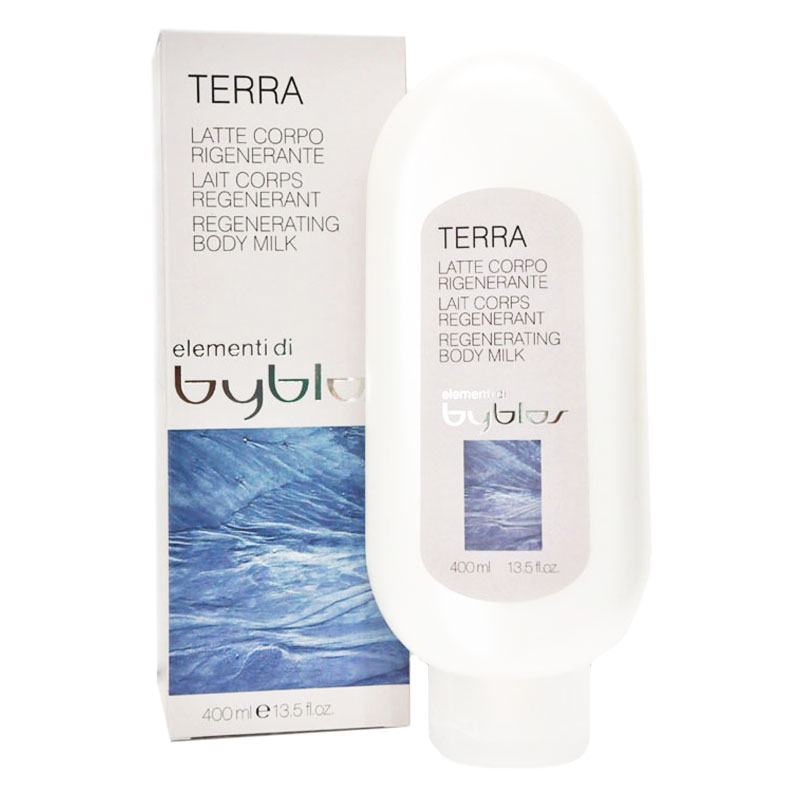 Stock 3pz BYBLOS TERRA latte corpo rigenerante 400ml - immagine 2