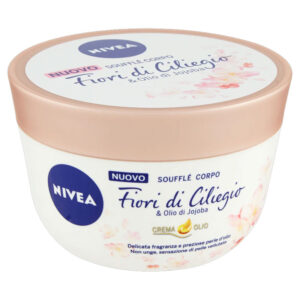 NIVEA SOUFFLÉ CORPO crema olio Fiori di Ciliegio e olio di Jojoba 200ml