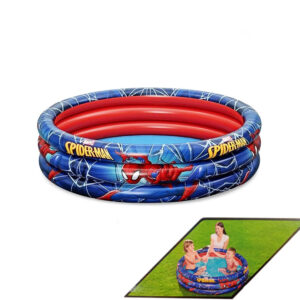 SPIDER-MAN piscina gonfiabile bambini 3 anelli 1.22mt x 30cm