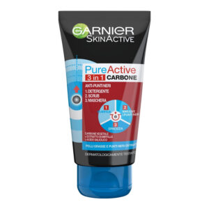 GARNIER skin active PURE ACTIVE anti-punti neri 3 in 1 150ml