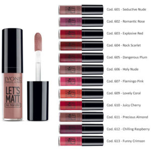 JVONE LET'S MATT Tinta labbra no transfer 5ml