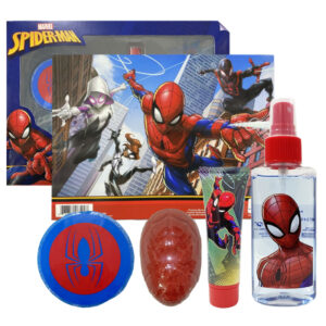 Cofanetto bambino MARVEL SPIDERMAN soap + bath bomb + body spray + shower gel
