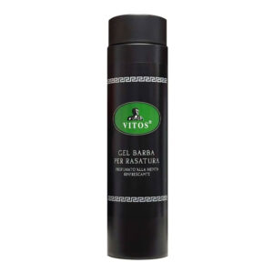 VITOS Gel barba per rasatura trasparente 500ml - menta rinfrescante
