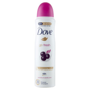 DOVE GO FRESHACAI BERRY & WATERLILY deodorante spray 150ml