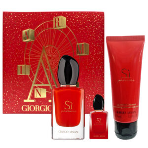 Cofanetto donna GIORGIO ARMANI SI PASSIONE edp 50ml + edp 7ml + latte corpo profumato 75ml