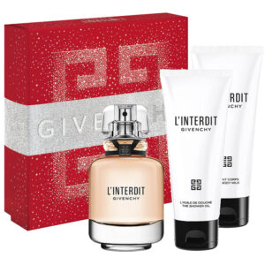 Cofanetto donna GIVENCHY L'INTERDIT edp 50 ml + le lait corps 75ml + l'huile de douche 75ml