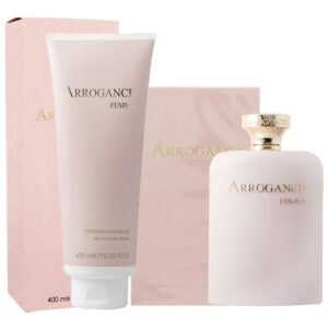 ARROGANCE FEMME gel doccia 400ml + edt 100ml