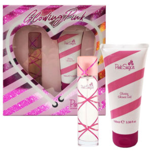 Cofanetto donna AQUOLINA PINK SUGAR GLOWING PINK edt 30ml + glossy shower gel 100ml