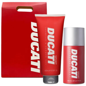 Cofanetto uomo DUCATI SPORT deodorante spray 150ml + shower gel 400ml