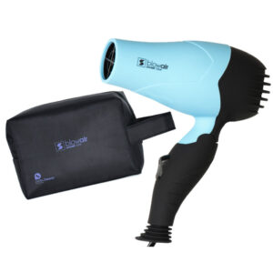 PERFECT BEAUTY BLOW AIR POCKET BLUE asciugacapelli professionale da viaggio