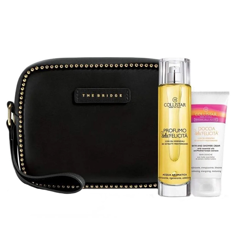 Cofanetto donna COLLISTAR profumo della felicità 100ml + doccia della felicità 50ml + beauty The Bridge - immagine 2