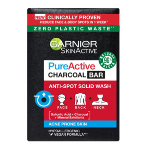 GARNIER SKINACTIVE PureActive sapone viso carbone pelle con imperfezioni 100g
