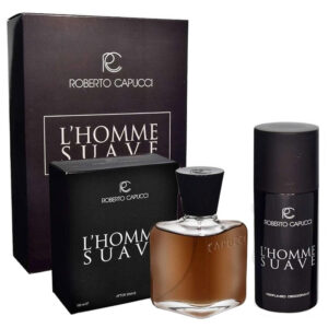 Cofanetto uomo ROBERTO CAPUCCI L'HOMME SUAVE after shave 100ml + perfumed deodorant 150ml
