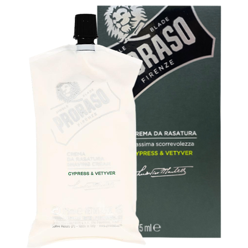 PRORASO CYPRESS & VETYVER Crema da rasatura vescica 275ml