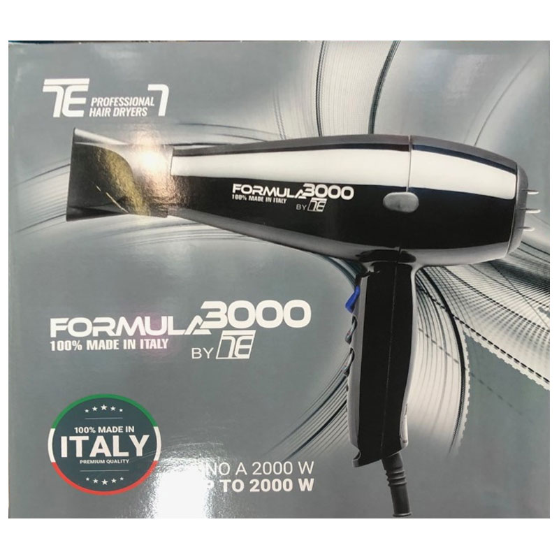 TECNOELETTRA FORMULA 3000 Asciugacapelli professionale + 2 beccucci - immagine 2