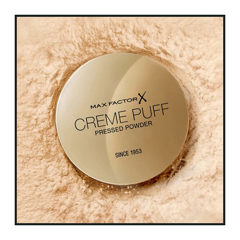 MAX FACTOR CREME PUFF PRESSED POWDER Cipria compatta opacizzante 75 Gold - immagine 2