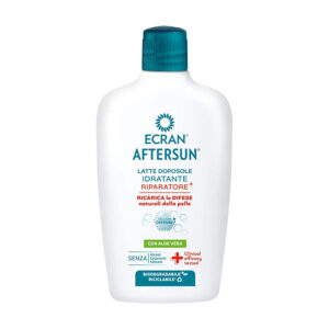 ECRAN Aftersun Latte Doposole Idratante Riparatore Aloe Vera 400ml
