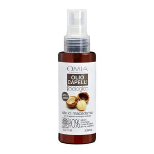 OMIA LABORATOIRES Olio capelli luminosi Ecobiologico Olio di Macadamia 100ml