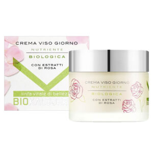 BIOKALODERMA NUTRIENTE BIOLOGICA Crema viso antietà con estratti di rosa 50ml