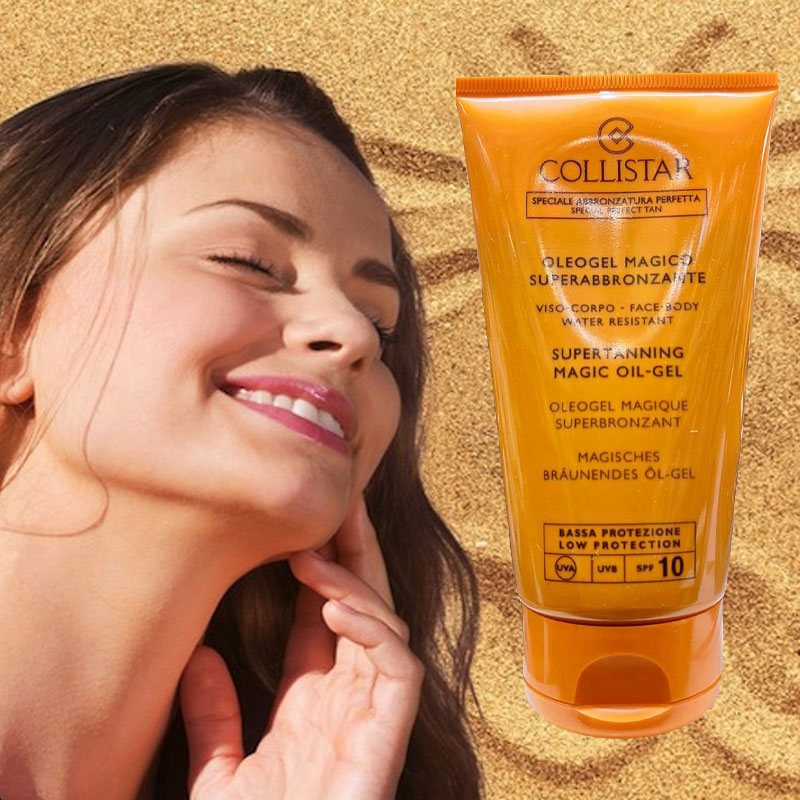 COLLISTAR ABBRONZATURA PERFETTA Oleogel Magico Superabbronzante viso e corpo SPF 10 bassa protezione 150ml - immagine 2