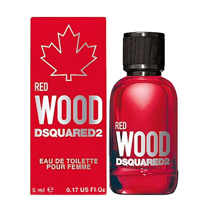 Miniatura DSQUARED² RED WOOD edt donna 5ml