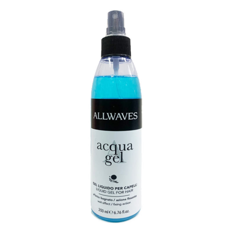ALLWAVES Acqua gel per capelli effetto bagnato spray 200ml