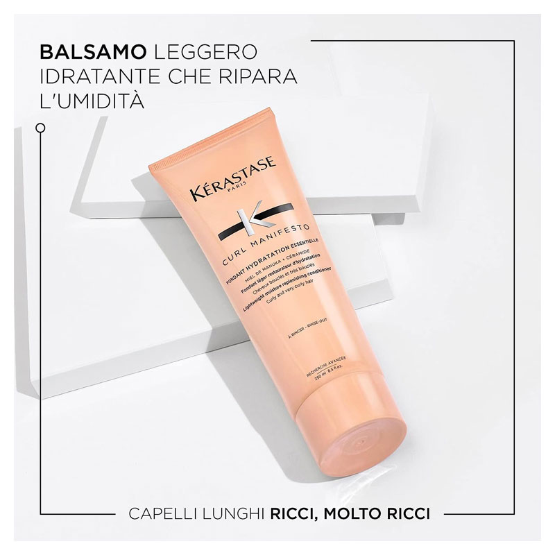 KÉRASTASE CURL MANIFESTO Fondant Hydratation Essentielle balsamo fortificante capelli indeboliti 250ml - immagine 2