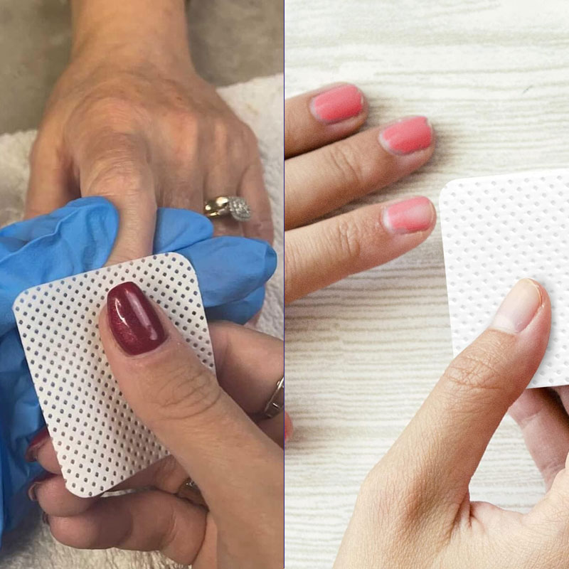 PEGGY SAGE Quadrati assorbenti manicure - 100 pezzi - immagine 4