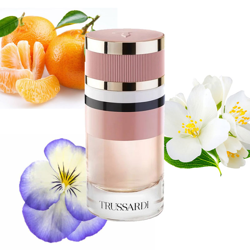 Cofanetto donna TRUSSARDI edp 30ml + silk body emulsion 75ml + miniatura edp 7ml - immagine 2