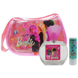 Cofanetto bambina NATURAVERDE KIDS BARBIE borsetta + edt 50ml + burrocacao 5,7ml