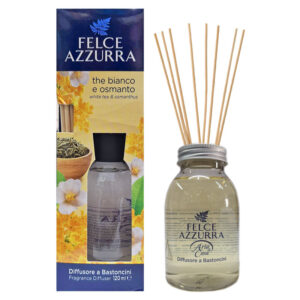 FELCE AZZURRA THE BIANCO E OSMANTO Diffusore a bastoncini 120ml
