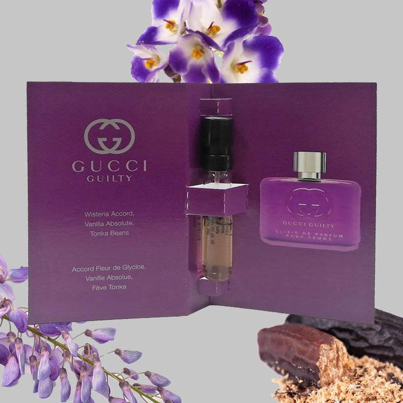 Campioncini GUCCI GUILTY ELIXIR DE PARFUM parfum donna 1,5ml - 6 pezzi - immagine 2
