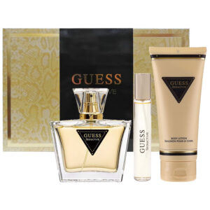 Cofanetto donna GUESS SEDUCTIVE edt 75ml + body lotion 100ml + edt travel 15ml + pochette