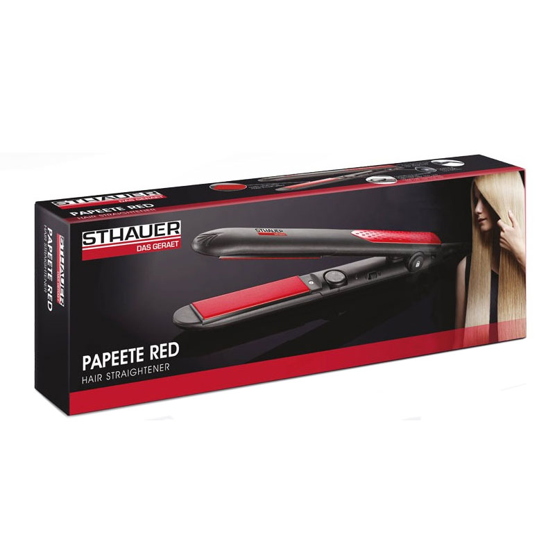 STHAUER PAPEETE RED Piastra professionale flottante extralunga capelli - immagine 2