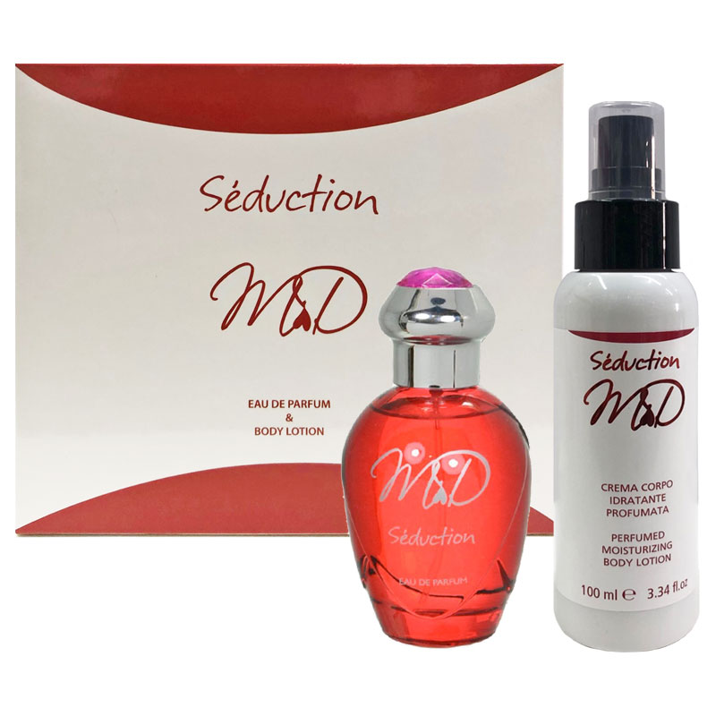 Cofanetto donna MD SEDUCTION equivalente DIOR HYPNOTIC POISON edp 100ml + body lotion 100ml