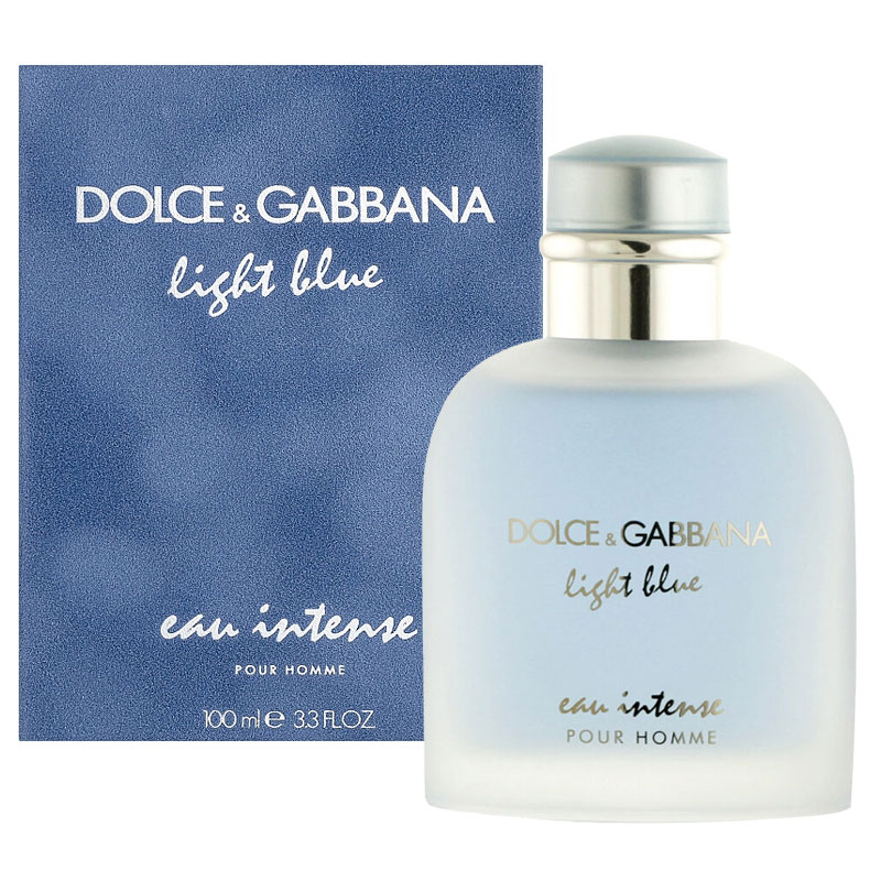 DOLCE & GABBANA LIGHT BLUE EAU INTENSE edp uomo 100ml