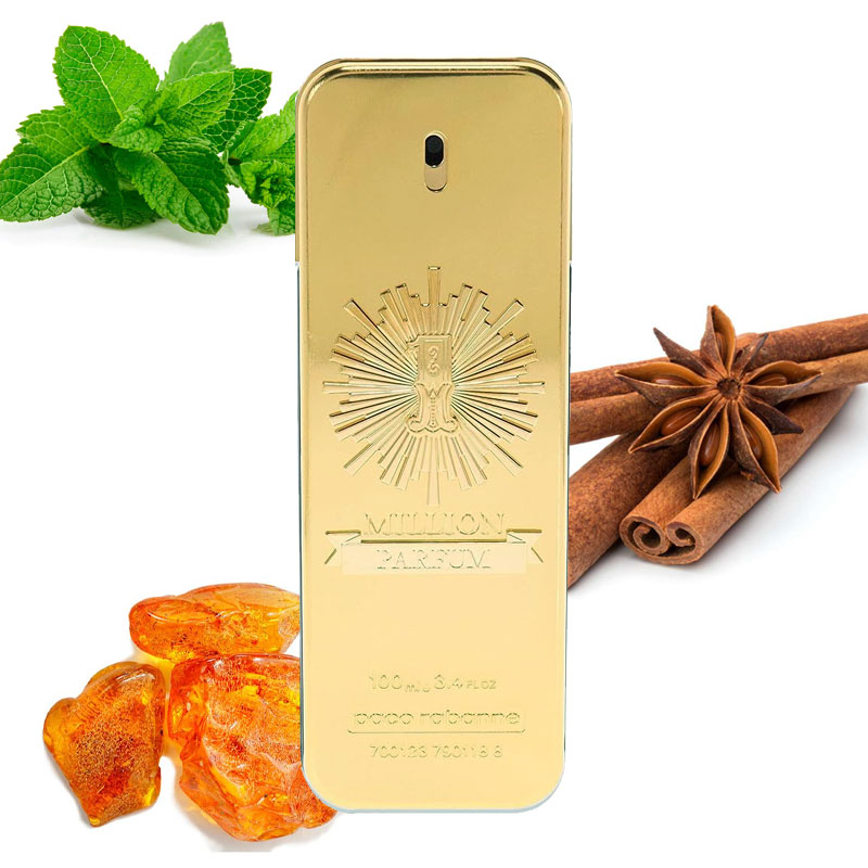 PACO RABANNE 1 MILLION PARFUM uomo 50ml - immagine 2